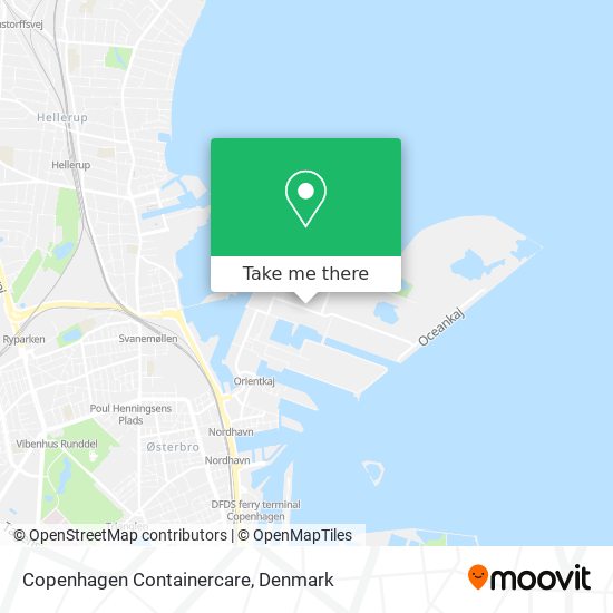 Copenhagen Containercare map