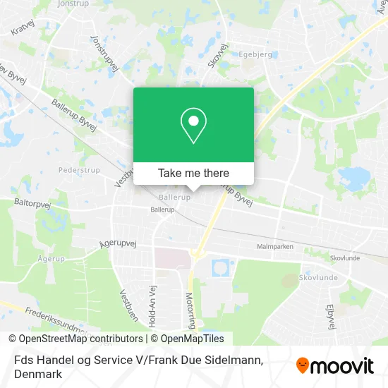 Fds Handel og Service V / Frank Due Sidelmann map