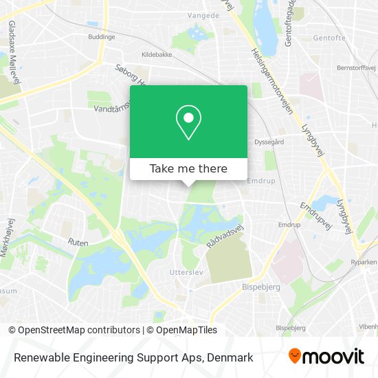 Renewable Engineering Support Aps map