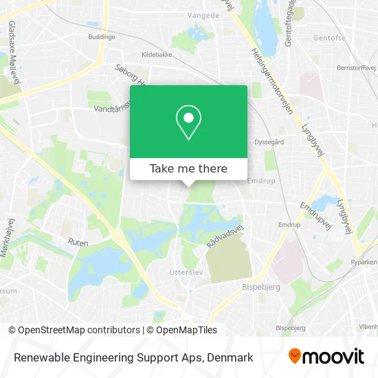 Renewable Engineering Support Aps map