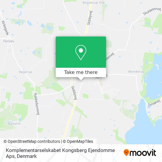 Komplementarselskabet Kongsberg Ejendomme Aps map