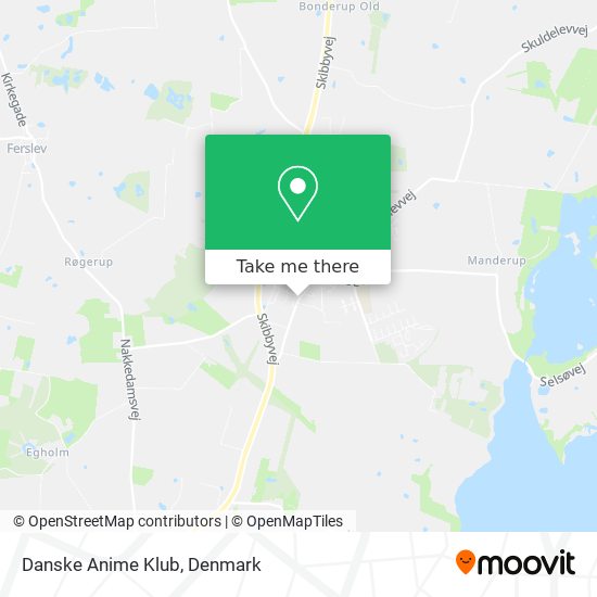 Danske Anime Klub map