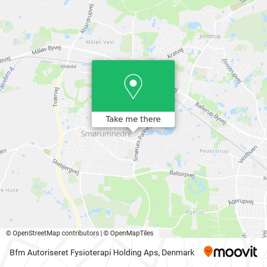 Bfm Autoriseret Fysioterapi Holding Aps map