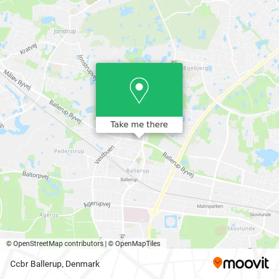 Ccbr Ballerup map