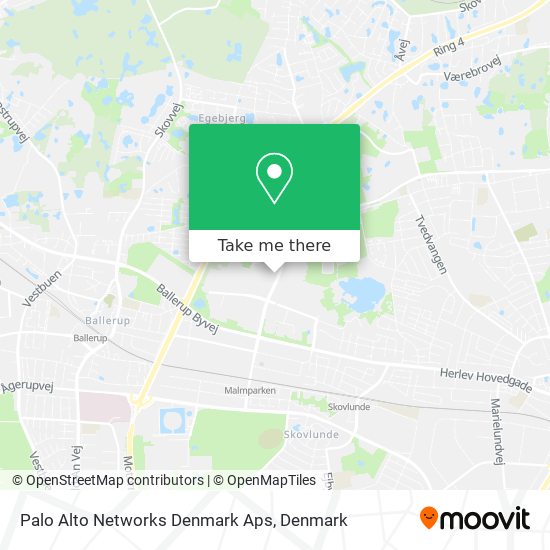 Palo Alto Networks Denmark Aps map