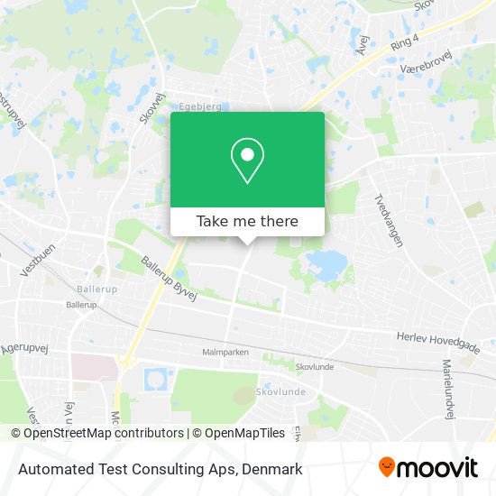 Automated Test Consulting Aps map
