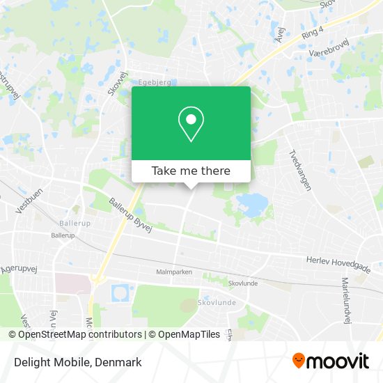 Delight Mobile map