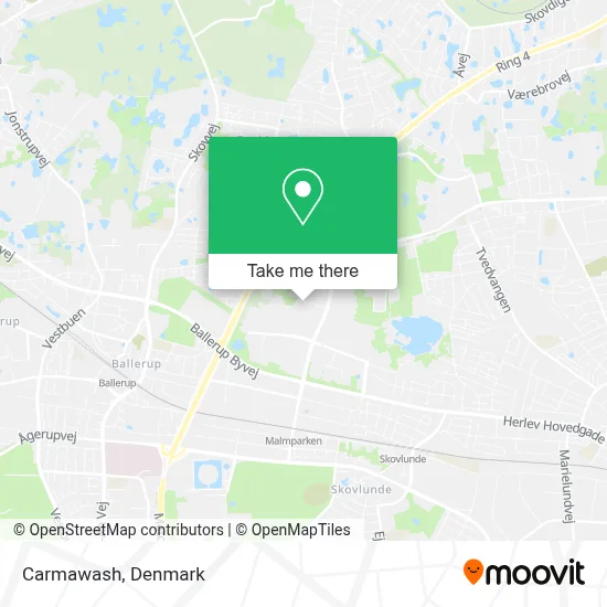 Carmawash map