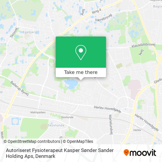 Autoriseret Fysioterapeut Kasper Sønder Sander Holding Aps map