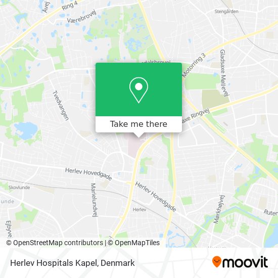 Herlev Hospitals Kapel map