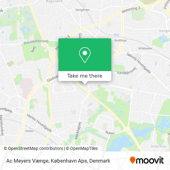 Ac Meyers Vænge, København Aps map