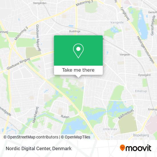 Nordic Digital Center map