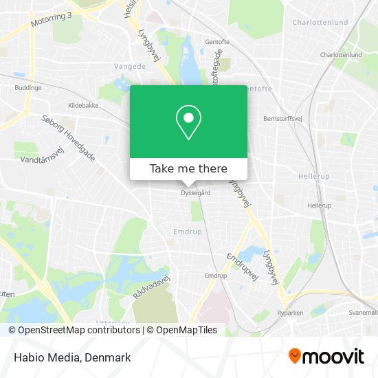 Habio Media map