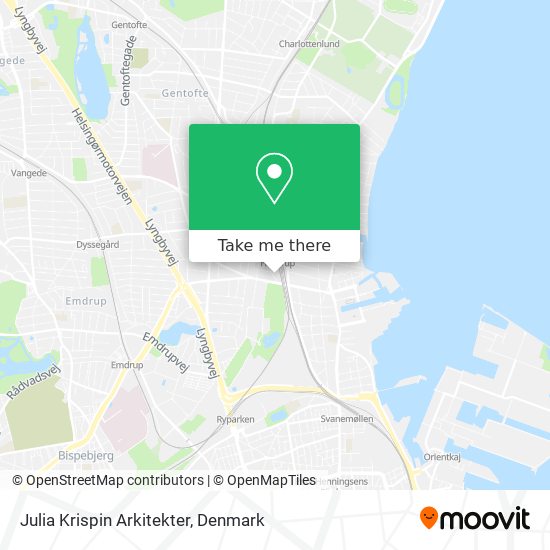 Julia Krispin Arkitekter map