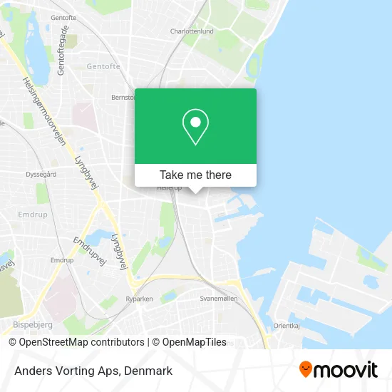 Anders Vorting Aps map