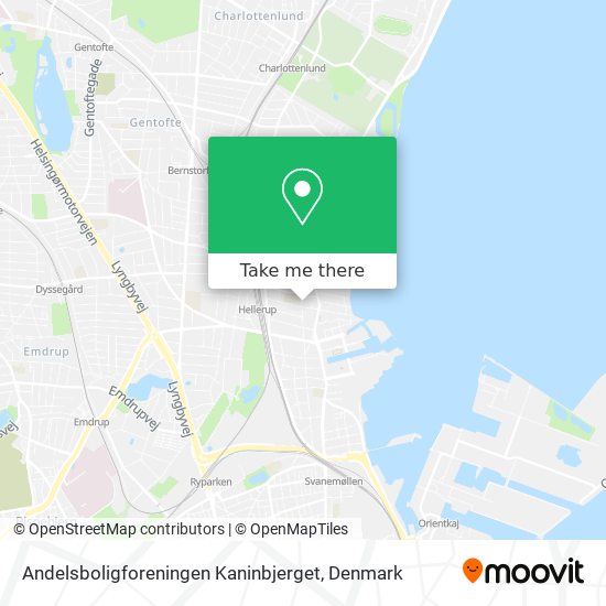 Andelsboligforeningen Kaninbjerget map