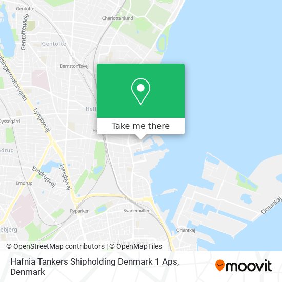 Hafnia Tankers Shipholding Denmark 1 Aps map