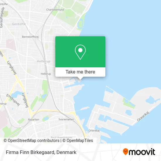 Firma Finn Birkegaard map