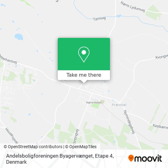 Andelsboligforeningen Byagervænget, Etape 4 map