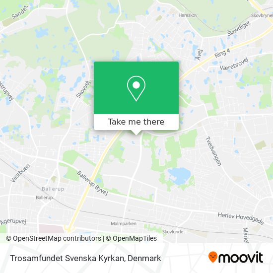 Trosamfundet Svenska Kyrkan map