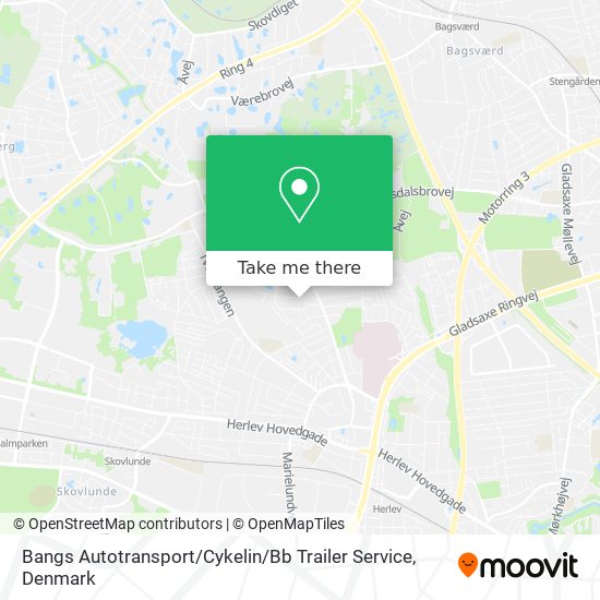 Bangs Autotransport / Cykelin / Bb Trailer Service map