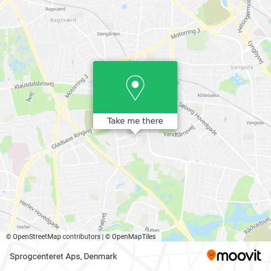 Sprogcenteret Aps map