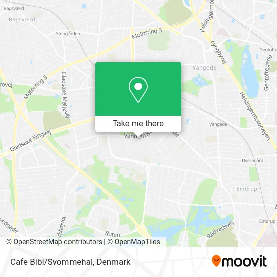 Cafe Bibi/Svommehal map