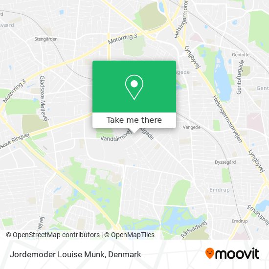 Jordemoder Louise Munk map