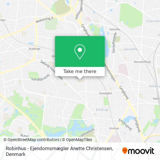 Robinhus - Ejendomsmægler Anette Christensen map