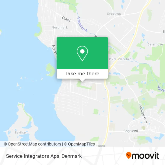 Service Integrators Aps map