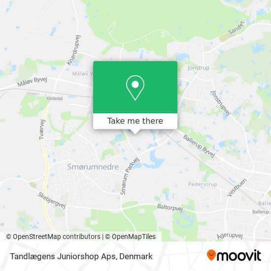 Tandlægens Juniorshop Aps map