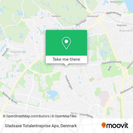 Gladsaxe Totalentreprise Aps map