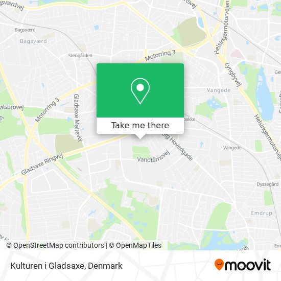 Kulturen i Gladsaxe map