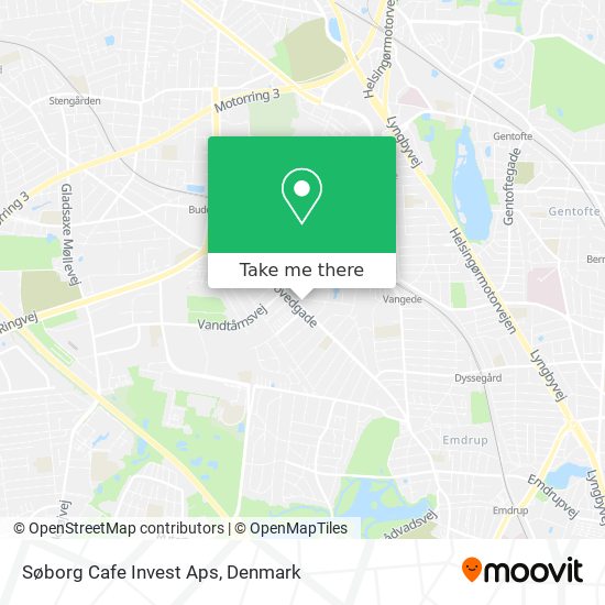 Søborg Cafe Invest Aps map