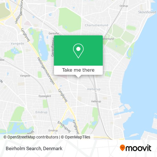 Beirholm Search map