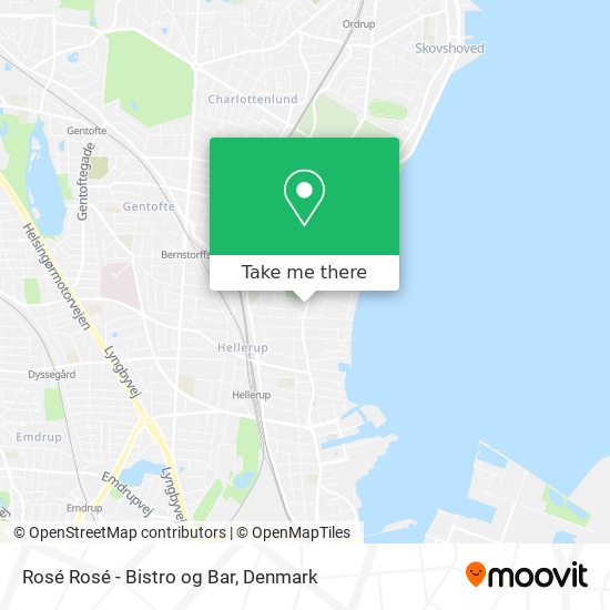 Rosé Rosé - Bistro og Bar map