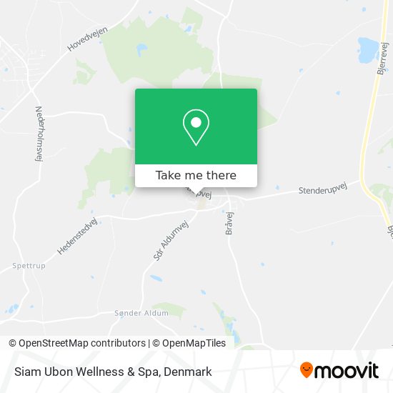 Siam Ubon Wellness & Spa map
