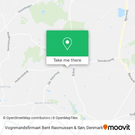 Vognmandsfirmaet Bent Rasmussen & Søn map