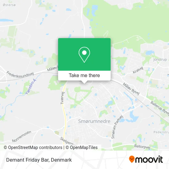 Demant Friday Bar map