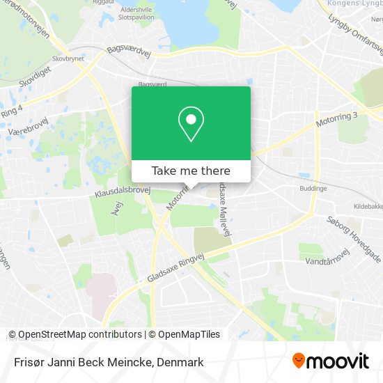 Frisør Janni Beck Meincke map