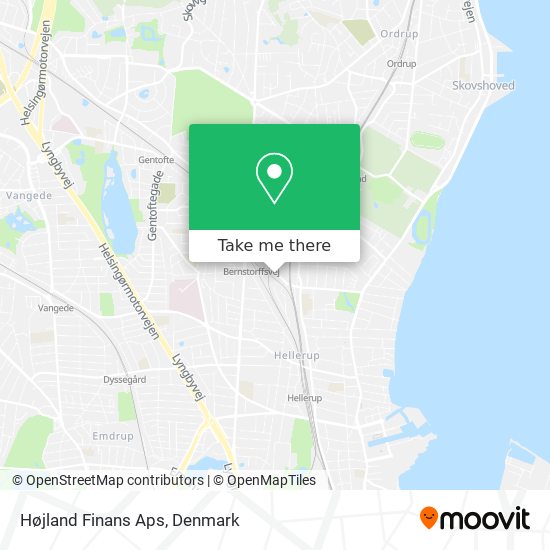 Højland Finans Aps map