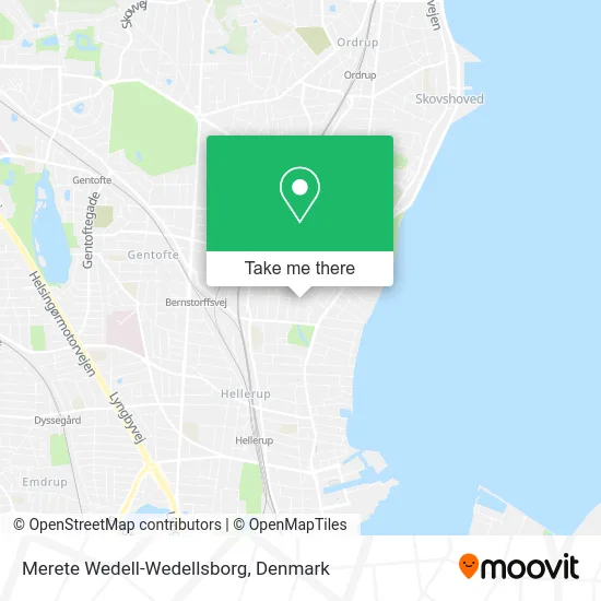 Merete Wedell-Wedellsborg map