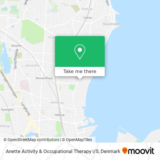 Anette Activity & Occupational Therapy i / S map
