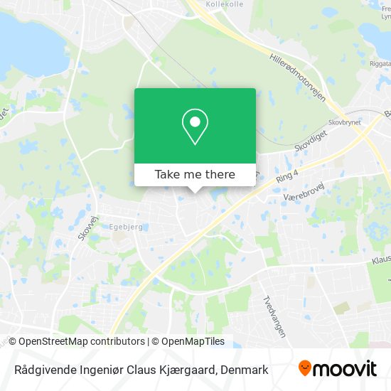 Rådgivende Ingeniør Claus Kjærgaard map