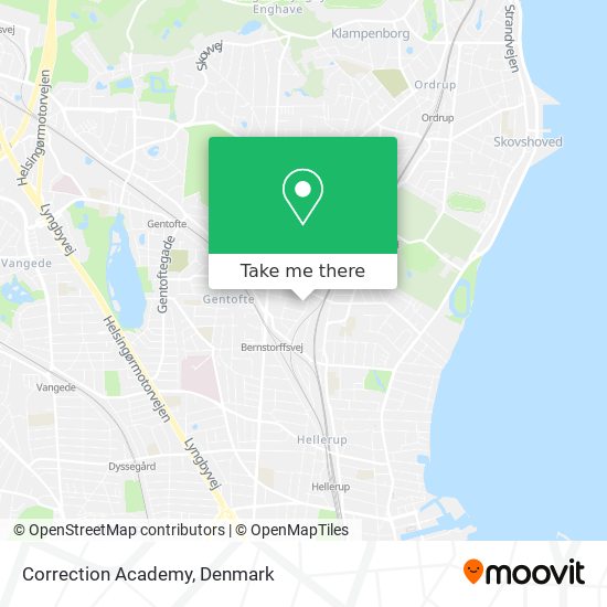 Correction Academy map