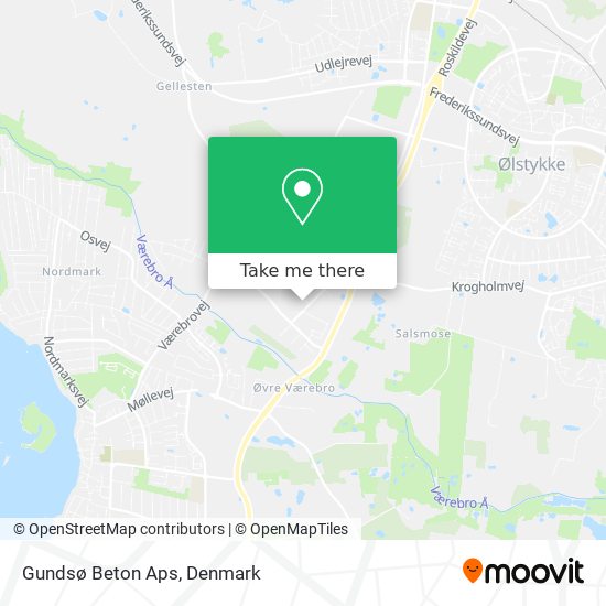 Gundsø Beton Aps map