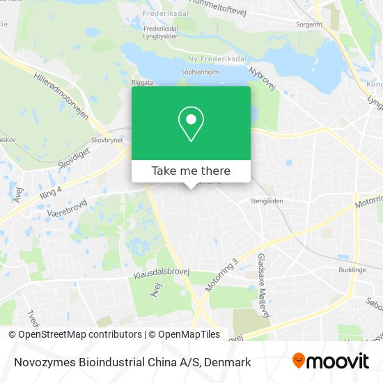 Novozymes Bioindustrial China A / S map