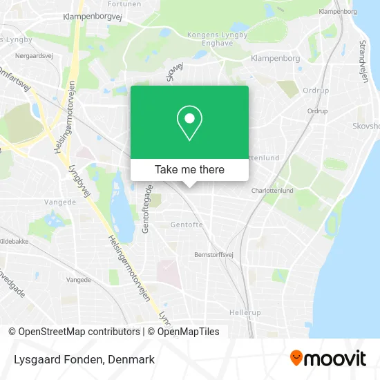 Lysgaard Fonden map