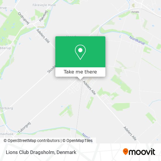 Lions Club Dragsholm map