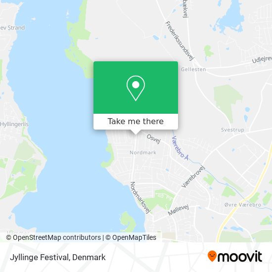 Jyllinge Festival map